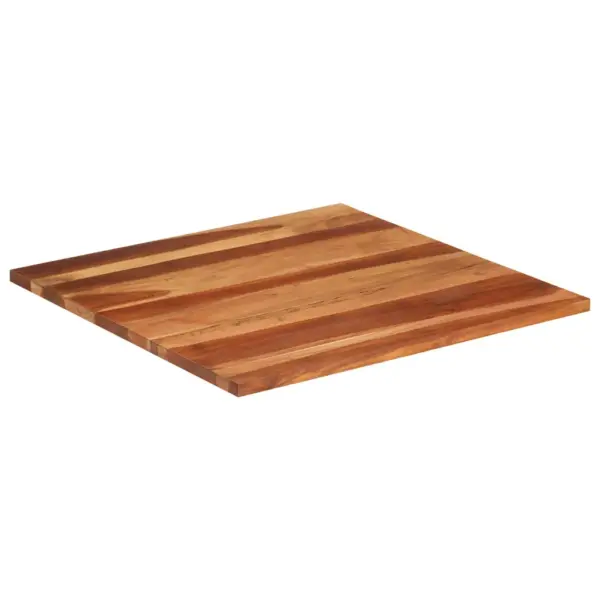Akaatsiapuidust lauaplaat meekarva viimistlusega, 80 x 80 cm, paksus 25–27 mm – 2