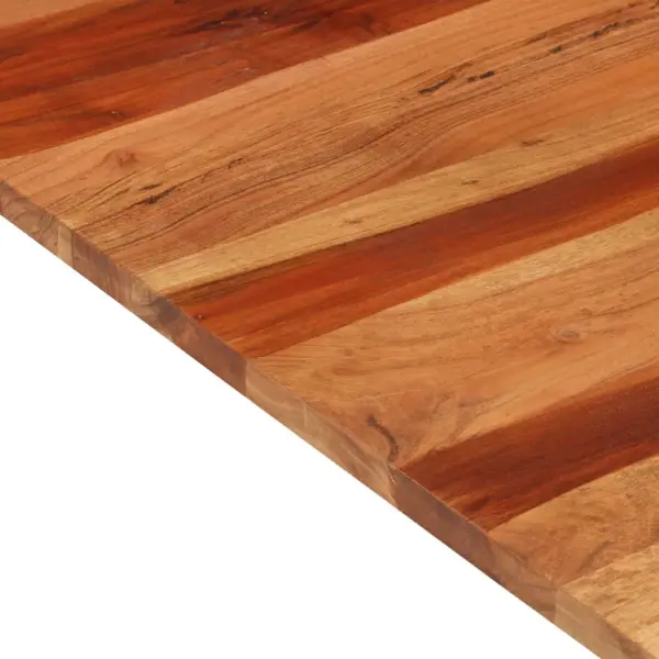 Akaatsiapuidust lauaplaat meekarva viimistlusega, 80 x 80 cm, paksus 25–27 mm – 7