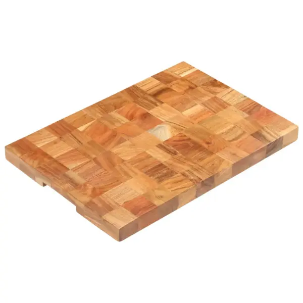 Akaatsiapuidust lõikelaud, ristkülik, 50 x 34 x 3,8 cm – 11
