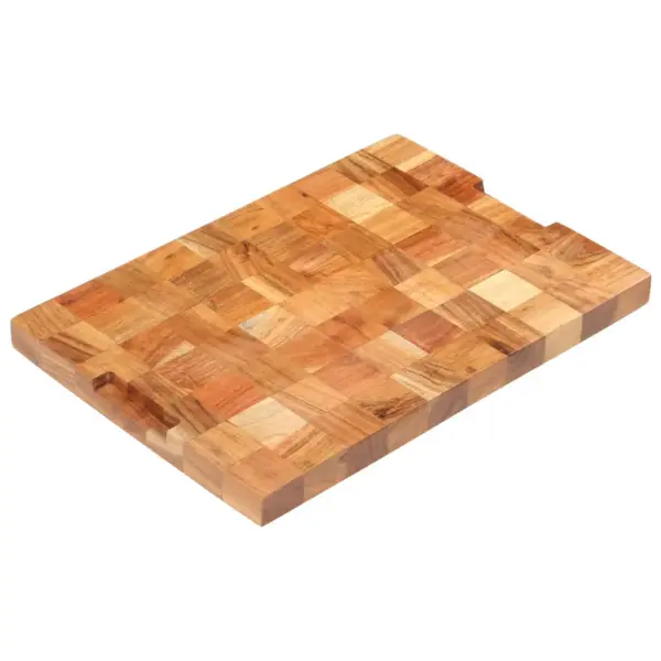 Akaatsiapuidust lõikelaud, ristkülik, 50 x 34 x 3,8 cm – 12
