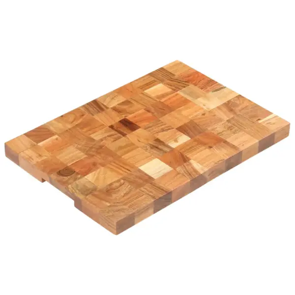 Akaatsiapuidust lõikelaud, ristkülik, 50 x 34 x 3,8 cm – 8