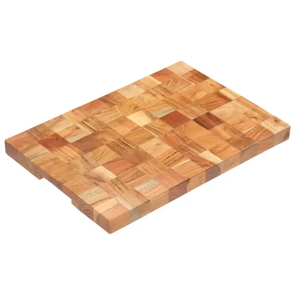 Akaatsiapuidust lõikelaud, ristkülik, 50 x 34 x 3,8 cm – 9
