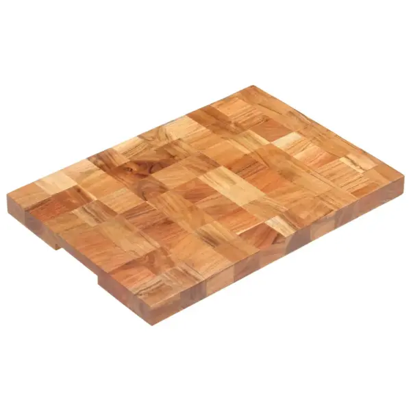 Akaatsiapuidust lõikelaud, ristkülik, 50 x 34 x 3,8 cm – 10