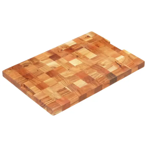 Akaatsiapuidust lõikelaud, ristkülik, 60 x 40 x 3,8 cm – 12