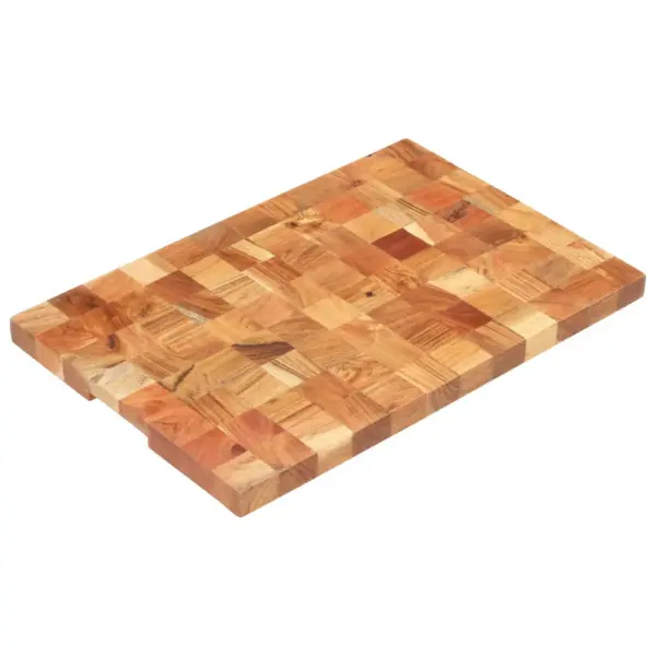 Akaatsiapuidust lõikelaud, ristkülik, 60 x 40 x 3,8 cm – 9
