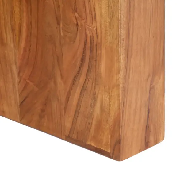 Retrostiilis akaatsiapuidust söögilaud, pruun, 180 x 90 x 75 cm – 6