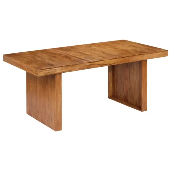 Retrostiilis akaatsiapuidust söögilaud, pruun, 180 x 90 x 75 cm – 10