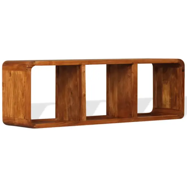 Telerikapp akaatsiapuidust, meeviimistlusega, 3 riiuliga, 120 x 30 x 40 cm – 5