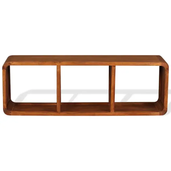Telerikapp akaatsiapuidust, meeviimistlusega, 3 riiuliga, 120 x 30 x 40 cm – 6
