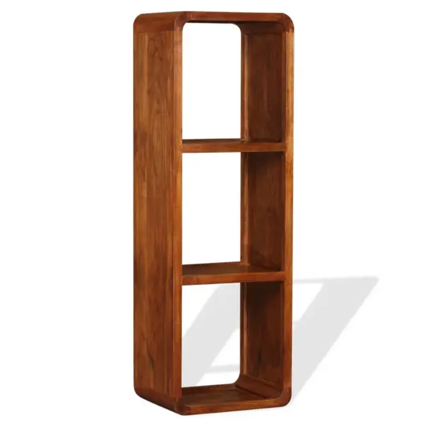 Telerikapp akaatsiapuidust, meeviimistlusega, 3 riiuliga, 120 x 30 x 40 cm – 7