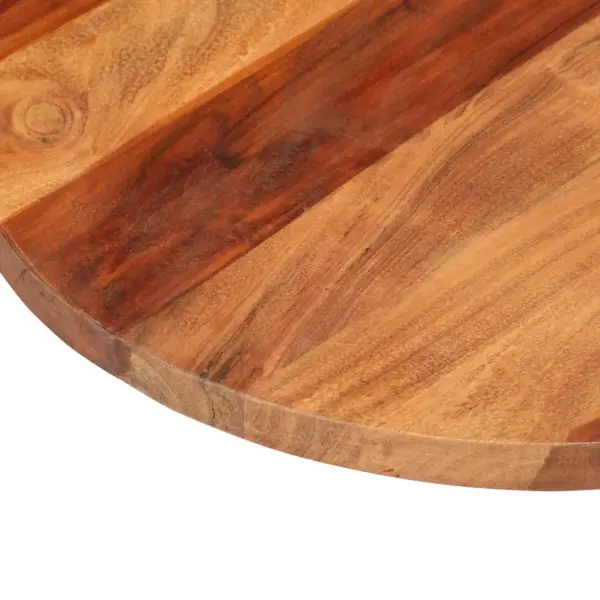 Ümmargune akaatsiapuidust lauaplaat, meekarva viimistlusega, 50 cm, 25–27 mm – 4