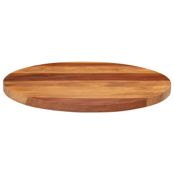 Ümmargune akaatsiapuidust lauaplaat, meekarva viimistlusega, 50 cm, 25–27 mm – 6