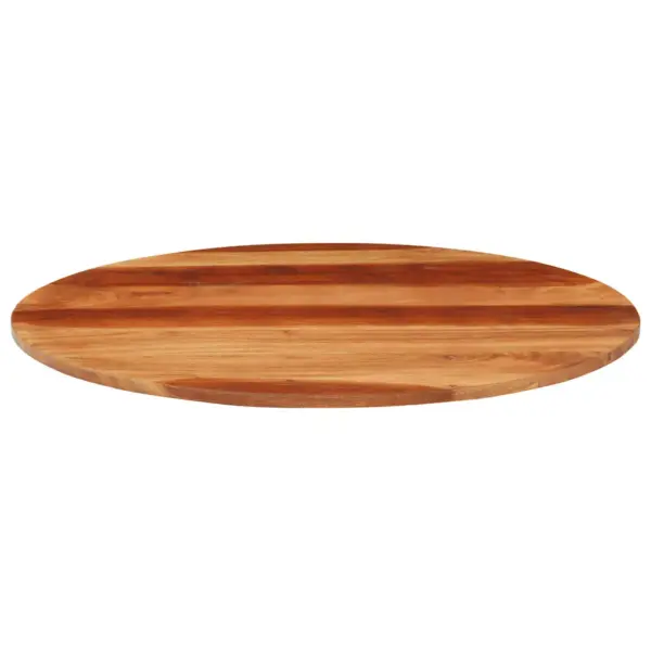 Ümmargune akaatsiapuidust lauaplaat, meekarva viimistlus, 70 cm, paksus 15–16 mm – 6