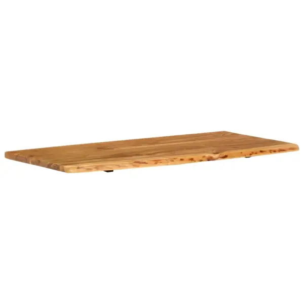 Akaatsiapuidust vannitoakapi tasapind naturaalse servaga, 114 x 52 x 2,5 cm – 11