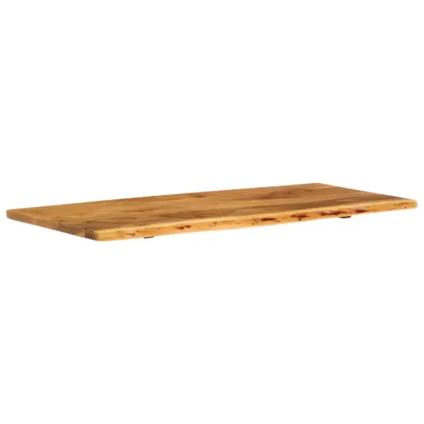 Akaatsiapuidust vannitoakapi tasapind naturaalse servaga, 114 x 52 x 2,5 cm – 12