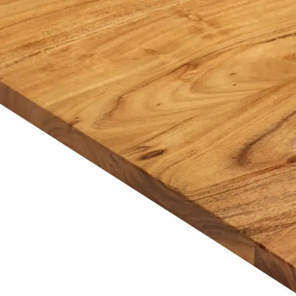 Akaatsiapuidust vannitoakapi tasapind naturaalse servaga, 114 x 52 x 2,5 cm – 5