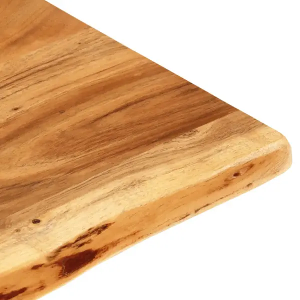Akaatsiapuidust vannitoakapi tasapind naturaalse servaga, 114 x 52 x 2,5 cm – 6