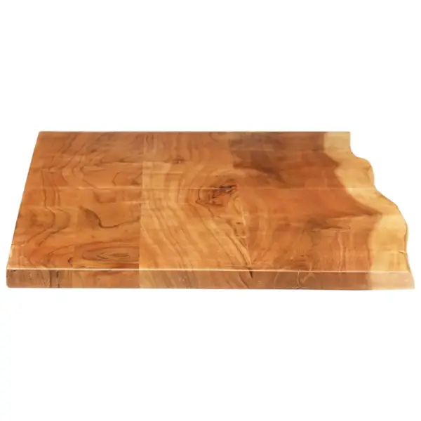 Akaatsiapuidust vannitoakapi tasapind naturaalse servaga, 140 x 52 x 2,5 cm – 4
