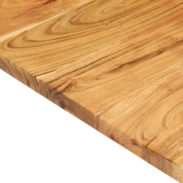 Akaatsiapuidust vannitoakapi tasapind naturaalse servaga, 80 x 52 x 2,5 cm - 5