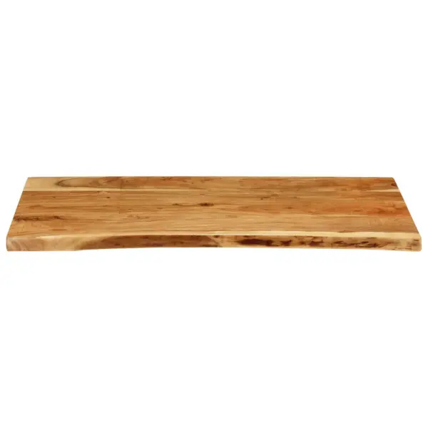 Akaatsiapuidust vannitoakapiplaat, naturaalne serv, 114 x 52 x 4 cm – 3