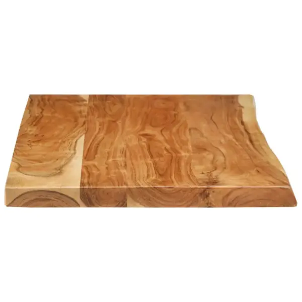 Akaatsiapuidust vannitoakapiplaat, naturaalne serv, 114 x 52 x 4 cm – 4