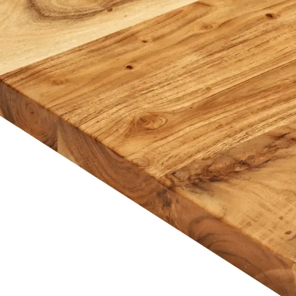 Akaatsiapuidust vannitoakapiplaat, naturaalne serv, 114 x 52 x 4 cm – 5