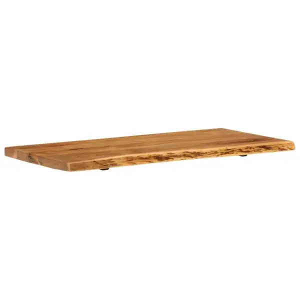 Akaatsiapuidust vannitoakapiplaat, naturaalne serv, 114 x 52 x 4 cm – 8