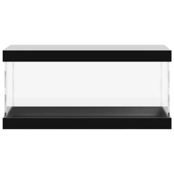 Läbipaistev akrüülist vitriinkast musta põhjaga, 30 x 15 x 14 cm – 3