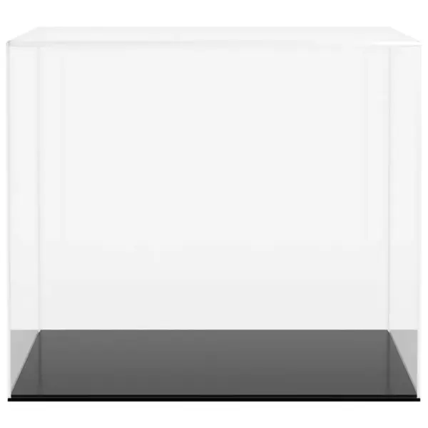 Läbipaistev akrüülist vitriinkast musta põhjaga, 40 x 36 x 35 cm – 3