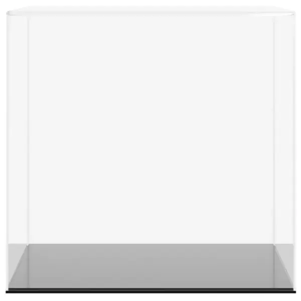 Läbipaistev akrüülist vitriinkast musta põhjaga, 40 x 36 x 35 cm – 4