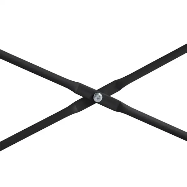 Arvutilaud musta metallraamiga ja tammevärvi plaadiga, 110 x 60 x 70 cm – 7