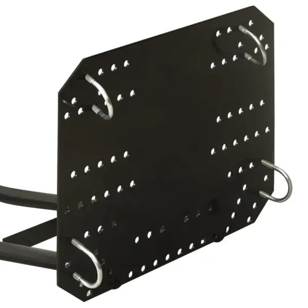 ATV lumesahk reguleeritava nurgaga, 115 x 38 cm, must teras – 7