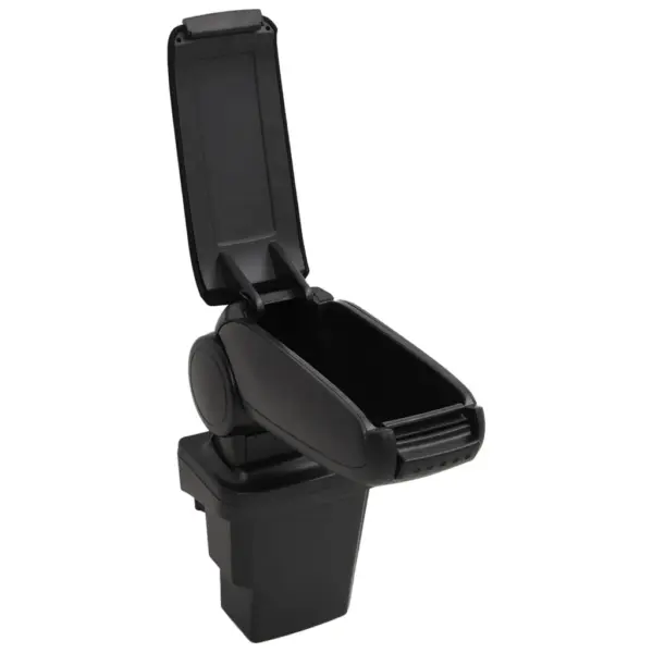 Reguleeritav auto käetugi panipaigaga, must, Ford Focus III 2012–2015, ABS, 17 x 32 x 37–53 cm – 4