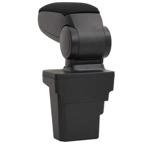 Reguleeritav auto käetugi panipaigaga, must, Ford Focus III 2012–2015, ABS, 17 x 32 x 37–53 cm – 6