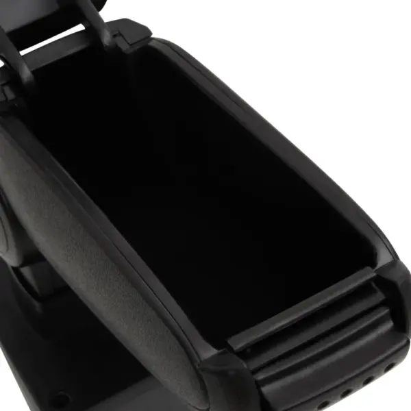 Reguleeritav auto keskkonsooli käetugi panipaigaga, must, KIA K2/RIO MK4/X-Line (2017), ABS, 15,5 x 32 x (41-54) cm – 10