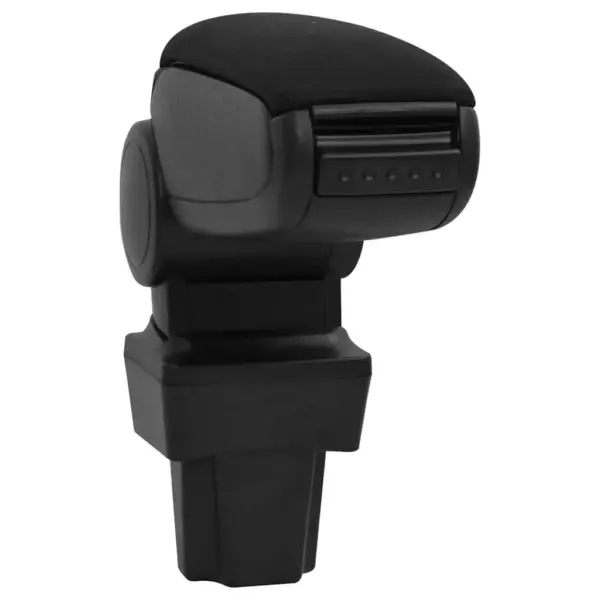 Reguleeritav auto käetugi panipaigaga Opel Astra G-le, must ABS, 11,5 x 32 x 30–50 cm – 2