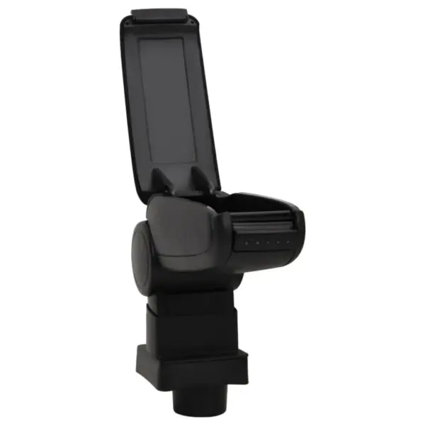 Reguleeritav auto käetugi panipaigaga CITROEN C-Quatre (2009)/C4-le, must, ABS, 13 x 31,5 x (29-51) cm – 4