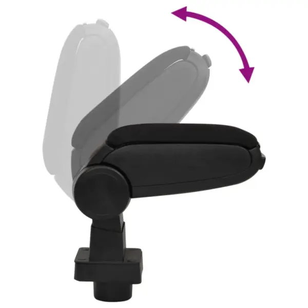Reguleeritav auto käetugi panipaigaga CITROEN C-Quatre (2009)/C4-le, must, ABS, 13 x 31,5 x (29-51) cm – 7