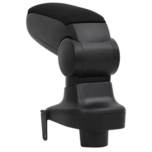Reguleeritava kõrgusega auto käetugi panipaigaga, must, ABS, 15 x 35 x (30–47) cm, Renault Clio LHD MK4 (2013) – 6