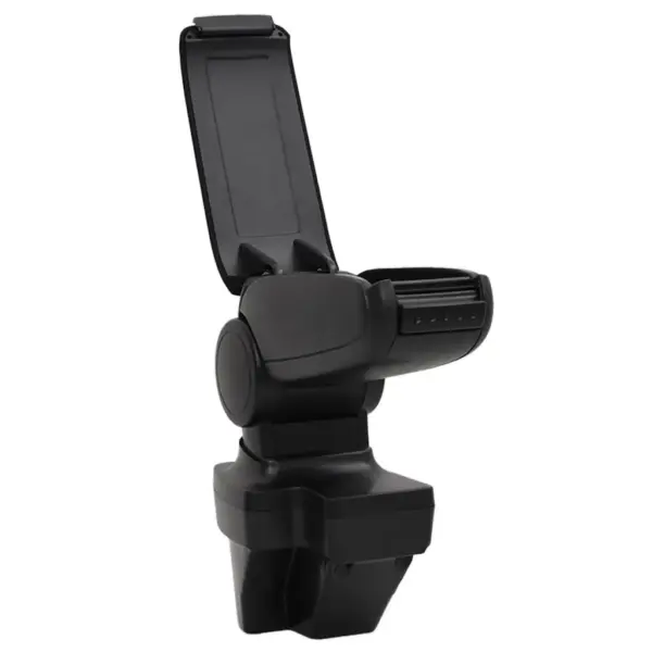 Reguleeritav auto käetugi panipaigaga, must ABS, Renault Clio MK5 (alates 2019), 15 x 35 x 33–49,5 cm – 4