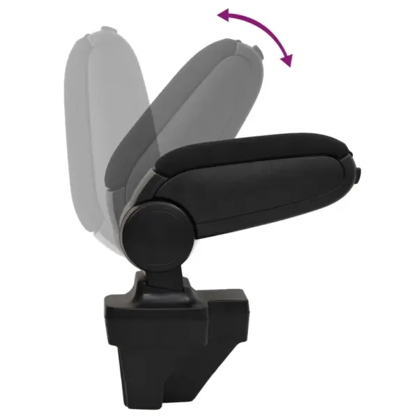 Reguleeritav auto käetugi panipaigaga, must ABS, Renault Clio MK5 (alates 2019), 15 x 35 x 33–49,5 cm – 7