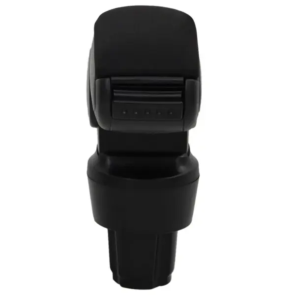 Reguleeritav auto käetugi panipaigaga Volkswagen UP-le, must ABS, 13 x 33 x (33–49) cm – 3