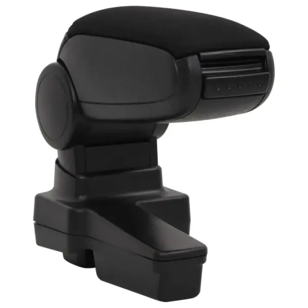 Reguleeritav auto käetugi panipaigaga VW Golf MK4-le, must ABS, 14,5 x 32 x (27–46) cm – 2