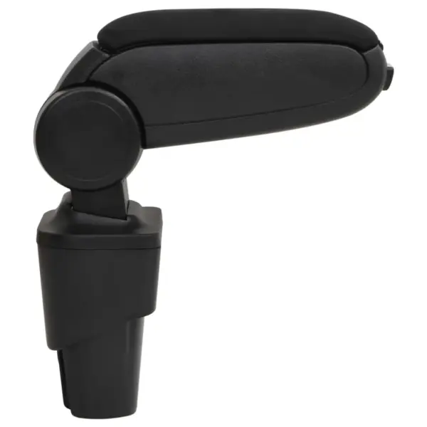 Reguleeritav auto käetugi panipaigaga, must, ABS, VW Touran/Caddy 2003–2018, 17 x 32 x (35,5–52) cm – 5