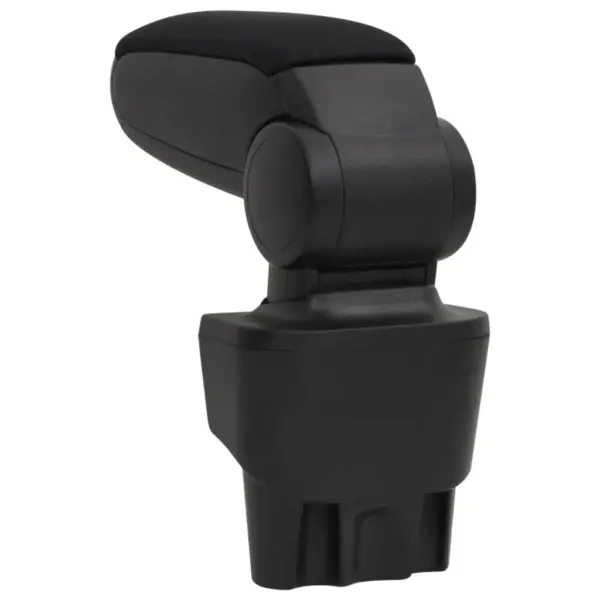 Reguleeritav auto käetugi panipaigaga, must, ABS, VW Touran/Caddy 2003–2018, 17 x 32 x (35,5–52) cm – 6