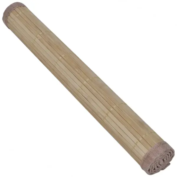 Bambusest lauamatid libisemiskindla tagaküljega, 6 tk, pruun, 30 x 45 cm - 3