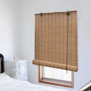 Bambusest ruloo, pruun, 140 x 220 cm