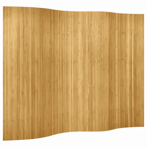 Rullitav bambusest ruumijagaja, naturaalne, 250 x 165 cm – 3