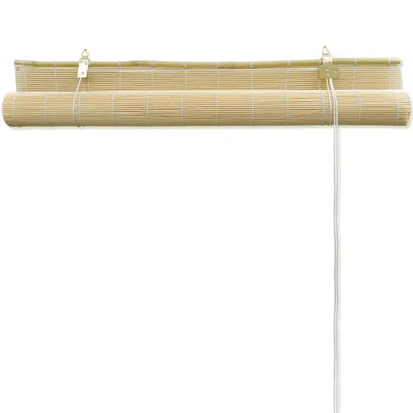 Bambusruloo, naturaalne bambuse värvus, 100 x 160 cm - 5