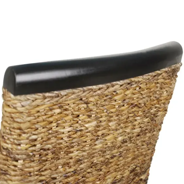 Banaanikiust punutud söögitoolid, mangopuit, pruun, 4 tk, 47 x 50 x 97 cm – 9